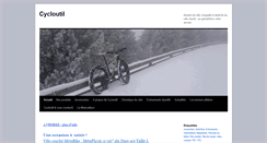 Desktop Screenshot of cycloutil.com